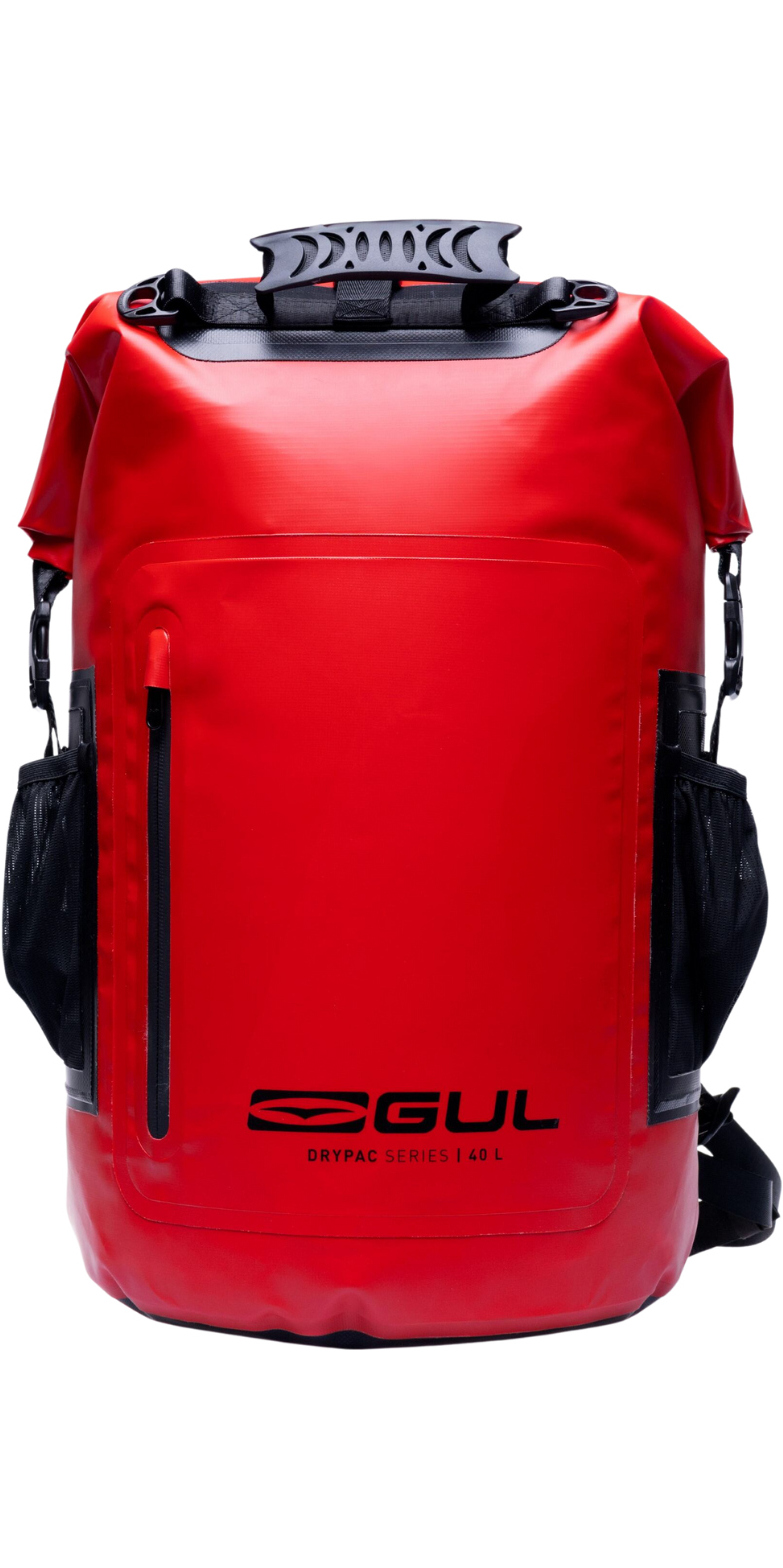 2025 Gul 40L Drypac Series Dry Bag LU0120 - Red / Black